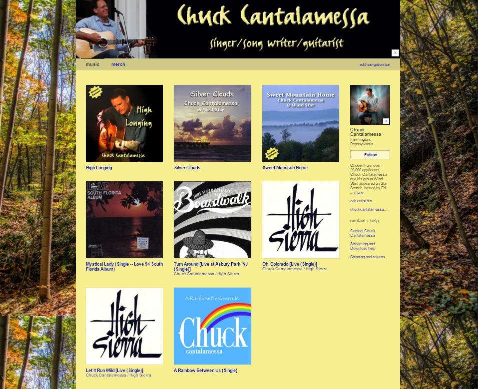 Chuck Cantalamessa Band Camp